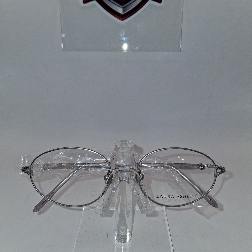 Laura Ashley ANTONIA CHAMPAGNE SILVER 51-17-135 Full Rim Eyeglasses FRAMES ONLY